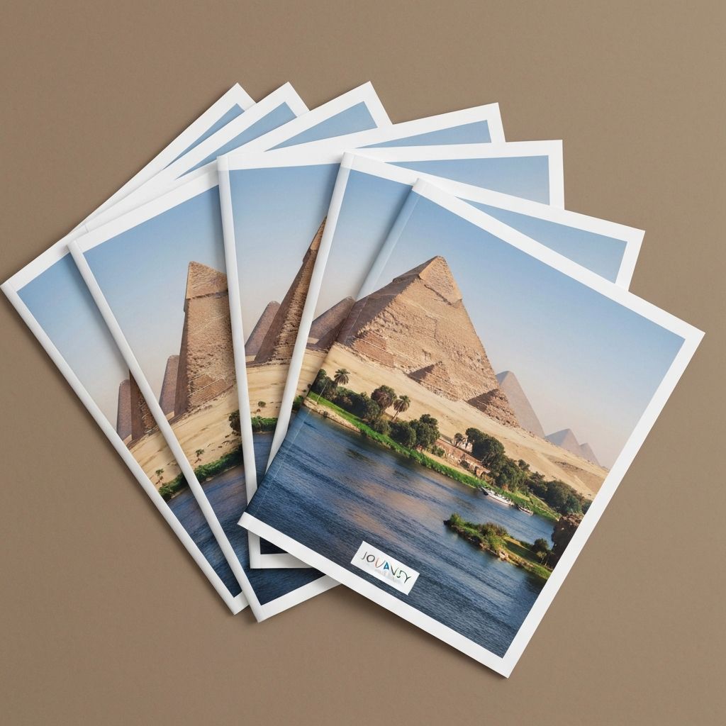Egypt travel brochures