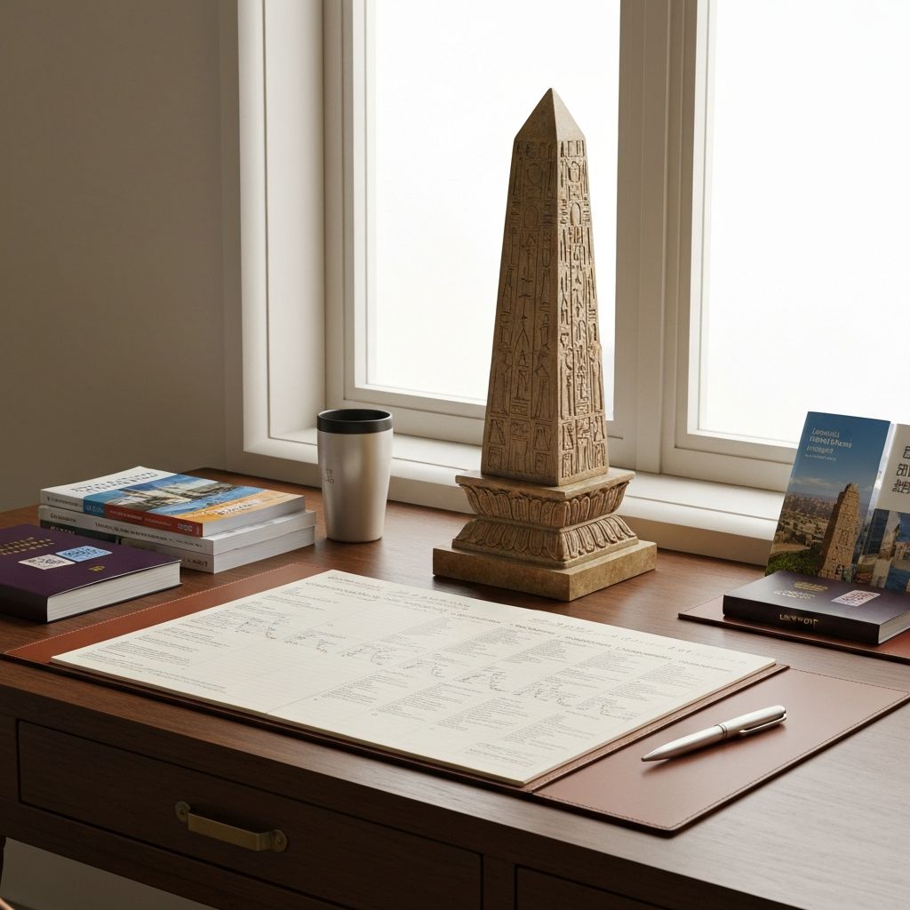 Organized travel planning