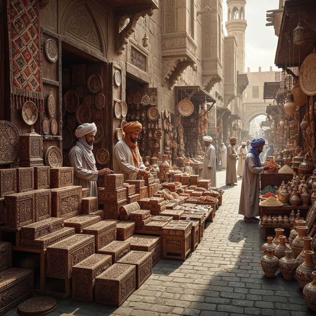 Traditional Egyptian market